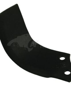 Cuchilla rotavator 192x135x80 mm, 7 mm de grosor, válida para Maschio
