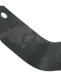Cuchilla rotavator 165x90x50 mm, 8 mm de grosor, válida para JNC
