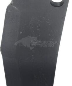 Cuchilla rotavator 50 mm, 6 mm de grosor, válida para Pasquali