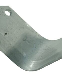 Cuchilla rotavator 180x135x80 mm, 8 mm de grosor, válida para Howard