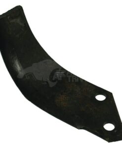 Cuchilla rotavator 185x88x60 mm, 6 mm de grosor, válida para Pasquali