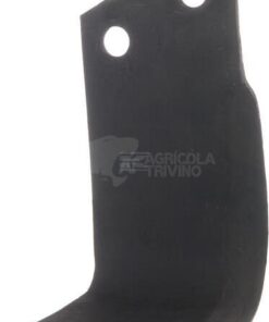Cuchilla rotavator 207x115x80 mm, 8 mm de grosor, válida para Maletti
