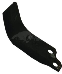 Cuchilla rotavator 130x56x40 mm, 6 mm de grosor, válida para B.C.S.