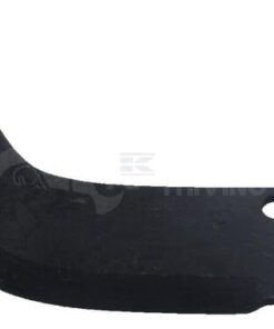 Cuchilla rotavator 180x110x60 mm, 6 mm de grosor, válida para Muratori