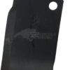 Cuchilla rotavator 190x120x80 mm, 6 mm de grosor, válida para Sauenburger