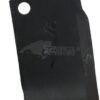 Cuchilla rotavator 190x120x80 mm, 6 mm de grosor, válida para Sauenburger 6 Cuchilla rotavator 190x120x80 mm, 6 mm de grosor, válida para Sauenburger