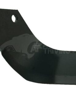 Cuchilla rotavator 163x135x80 mm, 7 mm de grosor, válida para Kuhn