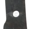 Cuchilla rotavator 248x100x40 mm, 8 mm de grosor, válida para Kuhn