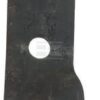 Cuchilla rotavator 248x100x40 mm, 8 mm de grosor, válida para Kuhn
