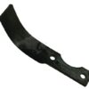 Cuchilla rotavator 200x70x35 mm, 6 mm de grosor, válida para SEP