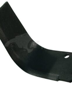 Cuchilla rotavator 165x135x75 mm, 6 mm de grosor, válida para Kuhn