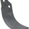 Cuchilla rotavator 160x105x60 mm, 6 mm de grosor, válida para Sicma
