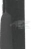 Cuchilla rotavator 255x65x35 mm, 8 mm de grosor, válida para Simon