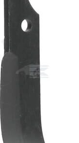 Cuchilla rotavator 255x65x35 mm, 8 mm de grosor, válida para Simon