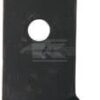 Cuchilla rotavator 235x57x35 mm, 8 mm de grosor, válida para Simon 7 Cuchilla rotavator 235x57x35 mm, 8 mm de grosor, válida para Simon