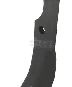 Cuchilla rotavator 215x63x35 mm, 8 mm de grosor, válida para Simon