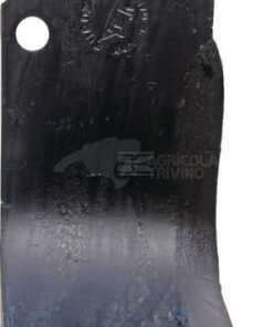 Cuchilla rotavator 170x140x90 mm, 8 mm de grosor, válida para Howard