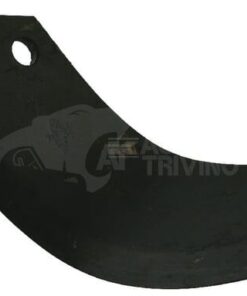 Cuchilla rotavator 205x113x80 mm, 8 mm de grosor, válida para Sovema