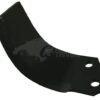 Cuchilla rotavator 205x113x80 mm, 8 mm de grosor, válida para Sovema