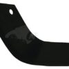 Cuchilla rotavator 210x133x80 mm, 7 mm de grosor, válida para Howard 8 Cuchilla rotavator 210x133x80 mm, 7 mm de grosor, válida para Howard