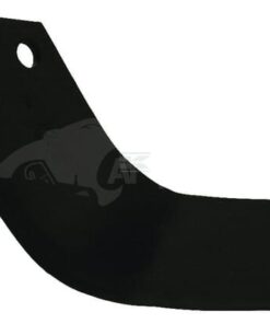 Cuchilla rotavator 210x133x80 mm, 7 mm de grosor, válida para Howard