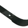 Cuchilla rotavator 260x95x40 mm, 8 mm de grosor, válida para Howard