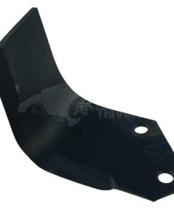 Cuchilla rotavator 205x130x80 mm, 6 mm de grosor, válida para Howard