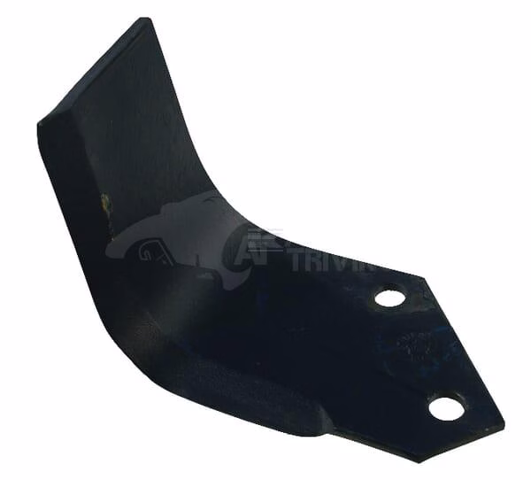 Cuchilla rotavator 205x130x80 mm, 6 mm de grosor, válida para Howard