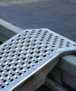 Rampas de carga curvas 1,5 m 450 kg