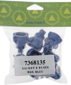 Juego de boquillas de inyección de aire (8 uds.) RDX 120° 03, azul 7 Juego de boquillas de inyección de aire (8 uds.) RDX 120° 03, azul