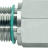 Casquillo reductor M/H 1/4" BSPx3/8" BSP WD, acero inox.