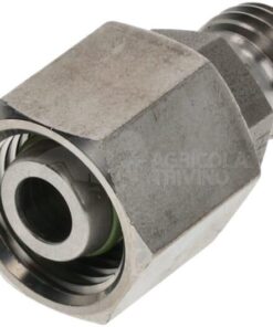 Racor reductor 10Lx6L acero inox.