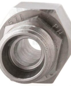 Racor reductor 12Lx10L acero inox.