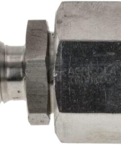 Racor reductor 12Lx6L acero inox.
