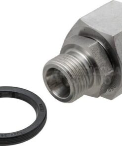 Racor reductor 16Sx10S acero inox.