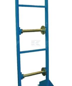 Bastidor de soporte de carrete de manguera triple