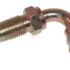 Racor a rosca DN10 - 3/8 BSP hem. 90°