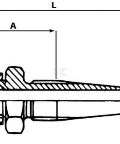 Racor a rosca DN10 - 12L M18