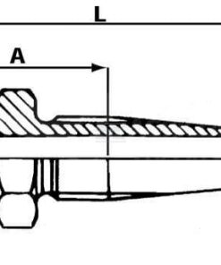 Racor a rosca 1/2" 5 Racor a rosca 1/2