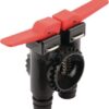 Grifo doble rojo