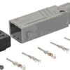 Conector de horquilla 5 gris