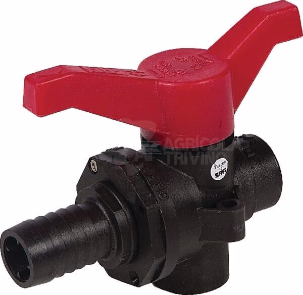 Llave esférica de 3 vías