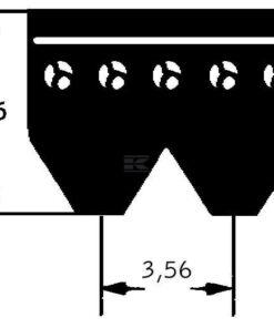 Correa acanalada 6PK1100 Optibelt