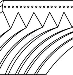 Cor. trap. dentada 6PJ711 7867 3 Cor. trap. dentada 6PJ711 7867