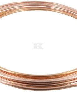 Tubo de cobre para conducto de frenos 1/4" 7,6 m