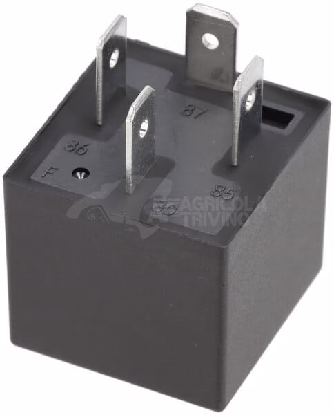 Mini relé 12 V, normalmente abierto, 40 A, sin soporte 2 Mini relé 12 V, normalmente abierto, 40 A, sin soporte