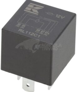 Mini relé 12 V, conmutador, 30 A/40 A, sin soporte