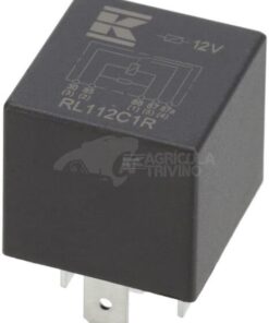 Mini relé 12 V, conmutador, 30 A/40 A, con resistencia, sin soporte