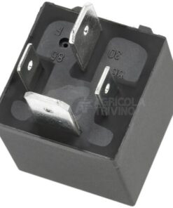 Relé de potencia 12 V, normalmente abierto, 70 A, con resistencia, con soporte