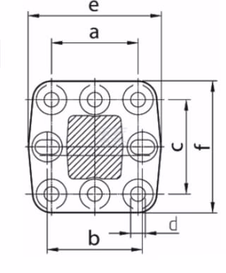 Aros de brida de tracción 3 Aros de brida de tracción